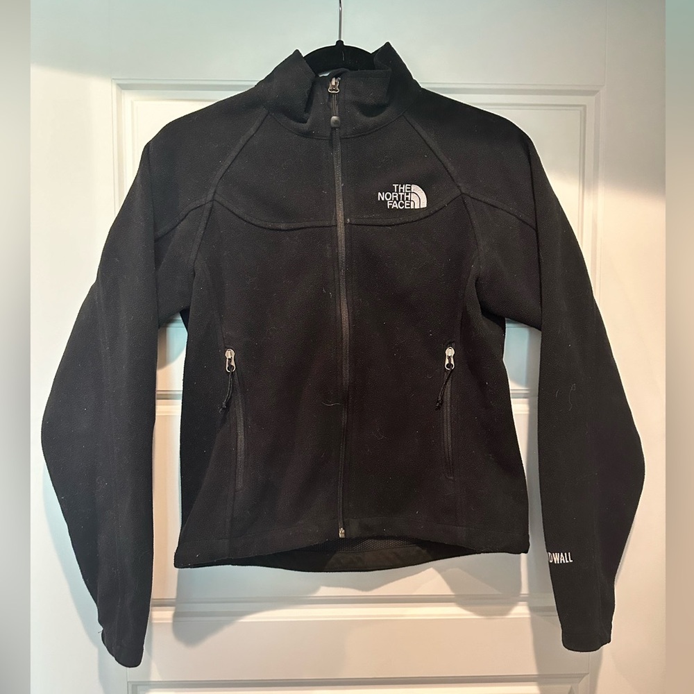 The North Face black womens zip XS